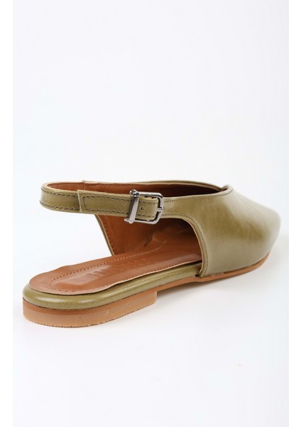 Kadın Noya Yağ Yeşili Cilt Babet indirimleri