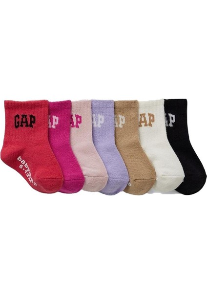 Logo Crew 7'li Çorap Seti - 478595 fiyatları