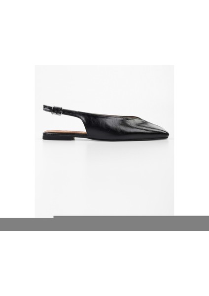 Kadın Noya Siyah Cilt Babet modelleri