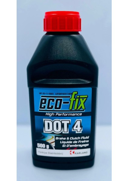 Fren Hidrolik Yağı Dot4 500 Ml.fmvss Dot 4 / Sae J 1704 / Iso 4925 4 0,5lt