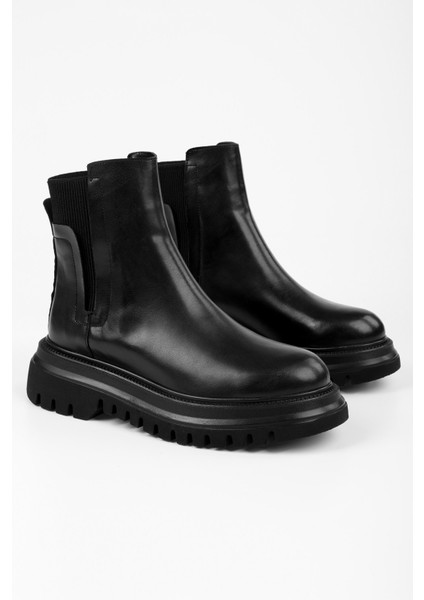 Kadın Loka Siyah Kalın Taban Bot fırsatları