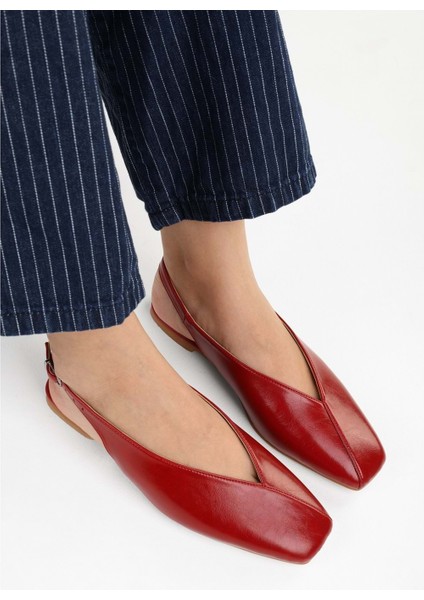 Kadın Noya Kırmızı Cilt Babet fiyatları