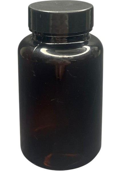 150 ml Siyah Tablet Şişesi Siyah Kapak, 12 Adet, Tablet Şişesi, Ecza Şişesi, Kozmetik Şişe