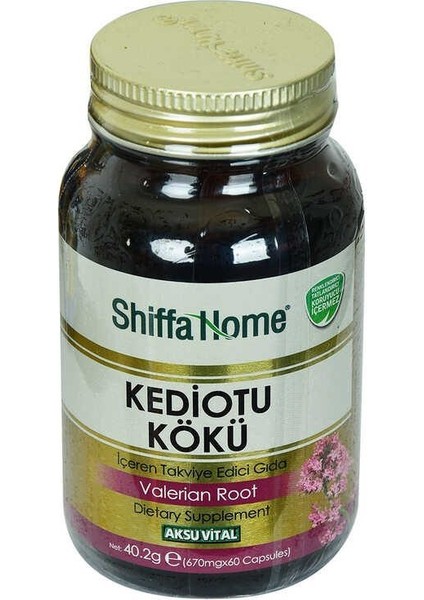 Shiffa Home Kediotu Kökü Diyet Takviyesi 670 Mg x 60 Kapsül