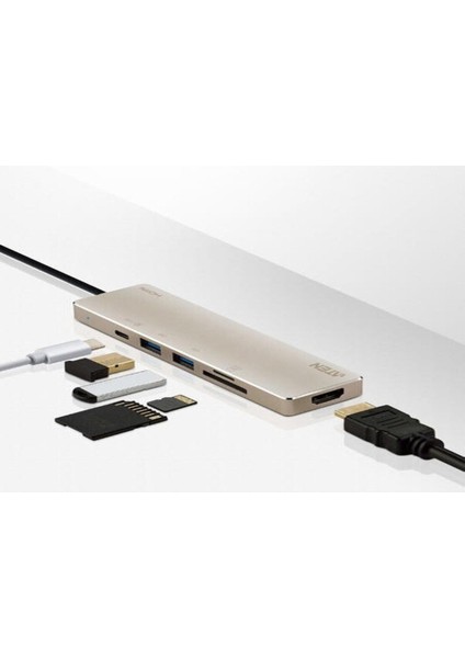 UH3239 Usb-C Multiport Mini Dock With Power Pass Through
