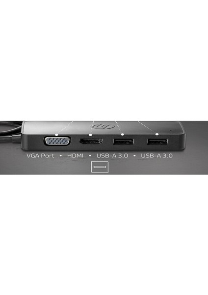 Hp 235N8AA Usb-C Travel Hub G2 2usb-Hdmı-Vga Type-C Hub fiyatları