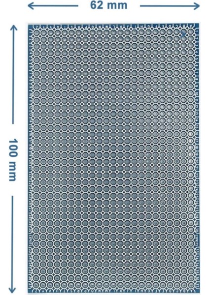 23X37 Proto Pcb Delikli Pertenaks Prototip Elektronik Devre Kartı