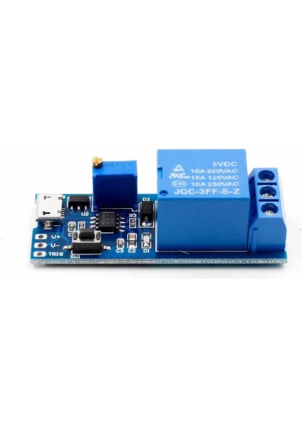 5V-30V Micro USB Zaman Gecikme Röle Modülü 0-24SN Potansiyometre fiyatları