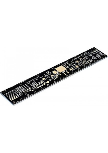 15CM Pcb Cetvel Referans Cetveli Ruler Smd Komponent Elektronik