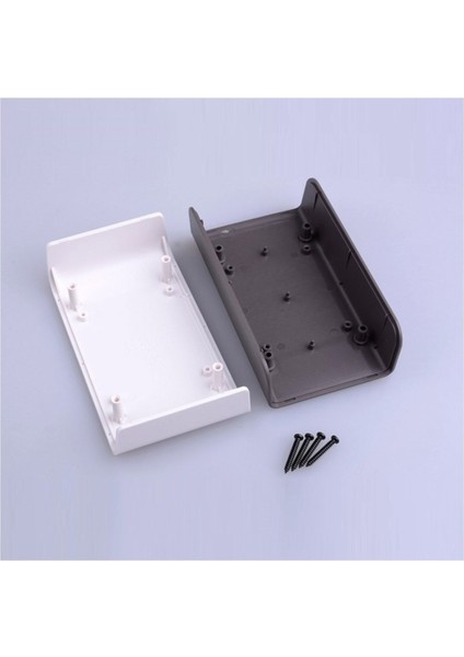 Ak-S-03 Plastik Kutu A9 ( Gri-Beyaz ) Elektronik Devre Kutusu