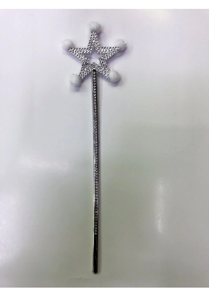 Yıldız Peri Asası Sihirli Değnek Beyaz Ponponlu fiyatları