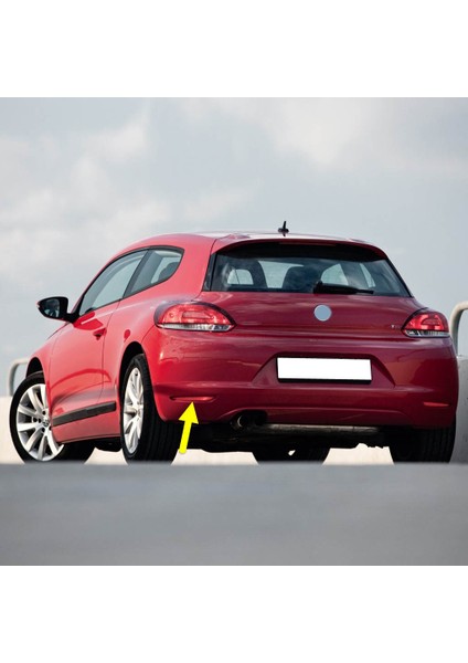 Vw Scirocco 2009-2014 Standart Arka Tampon Sol Reflektör 1K8945105