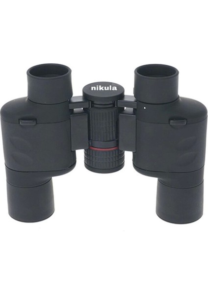 Nikula 10X30 Mavı Mercekli Kauçuk Kaplamalı Kamp Dürbün