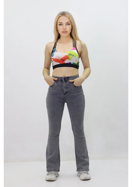 Kadın Ispanyol Paça Pantolon