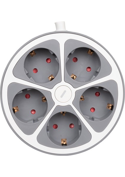 Fırsat 5li̇ Anahtarlı 1.5 Metre Grup Pri̇z VE-G605Y Yeni