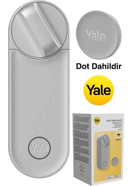 Akıllı Kapı Kilidi Linus L2 Uzaktan Kilitleme/kilit Açma Uzaktan Kontrollü 05/103210/SI