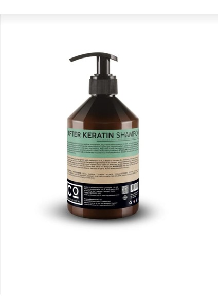 After Keratin Shampoo - Keratin Sonrası Şampuan 500 ml