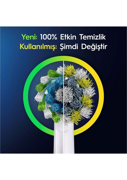 D103 Vitality Pro Cross Action Mavi Şarjlı Diş Fırçası
