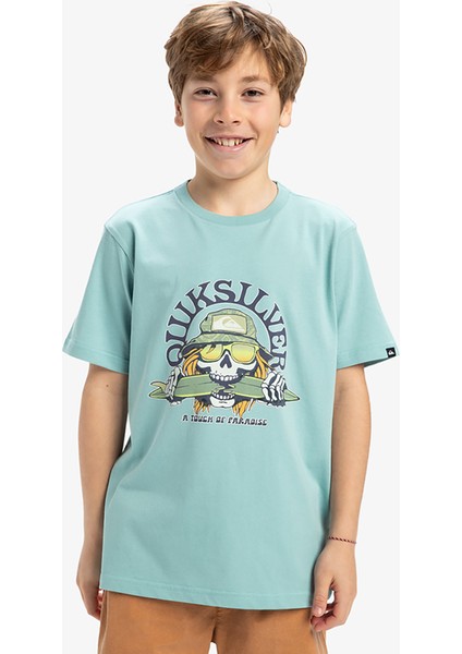 Ev Skull Feast Çocuk Kısa Kollu T-Shirt