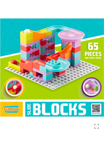 Ceco Toys 65 Parçalı blok setleri