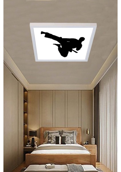 Yeni Nesil Karete Kit Tasarım Avize 60 cm x 60 cm 60WATT,BEYAZ Işık, LED Modern Avize, fiyatları