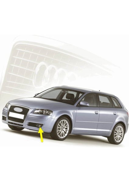 Audi A3 Sportback 2004-2008 Ön Sol Sis Farı Lambası 8P0941699A