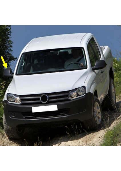 Vw Amarok 2010-2016 Sağ Dış Ayna Üst Kapağı Siyah 2H0857528B