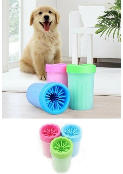 Silikon Uçlu Köpek Pati Yıkama Aparatı 9*12 cm