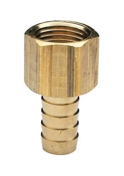1/2 - 10 mm Sarı Dişi Hortum Rekoru