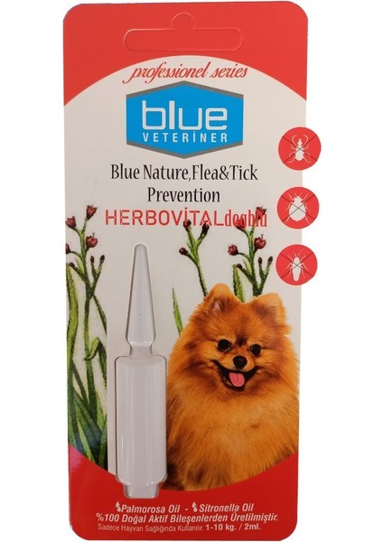 Herbiovital Bitkisel Köpek Damlası 2 ml ( 1-10 kg )