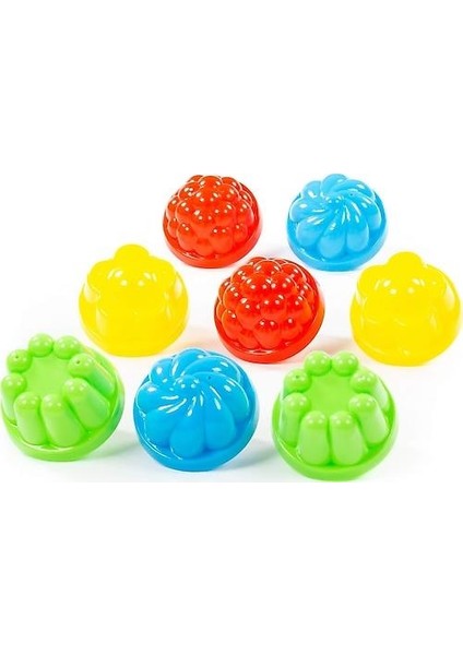 Polesie Dekoratif Kalıplar 8'Li - Pol-3338 (Lisinya)