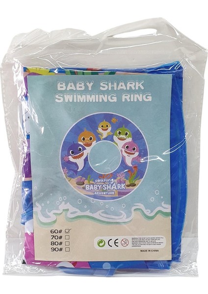 Baby Shark Simit 60 cm - 1215-SA046 (Lisinya)