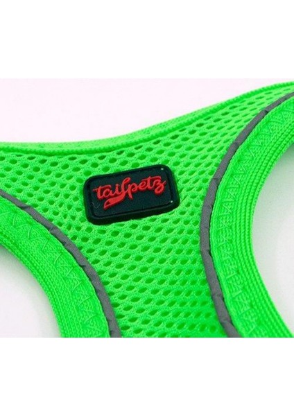 Köpek Göğüs Tasması Xsmall 32X36 cm Neon Yeşil
