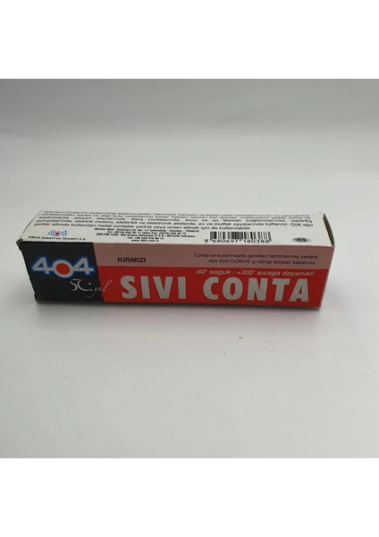 Kırmızı Sıvı Conta 80 gr