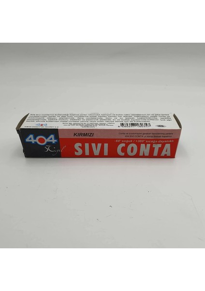 Kırmızı Sıvı Conta 45 gr