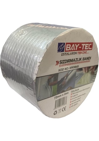 Baytec Su Sızdırmaz Bant 72 mm 2 Metre