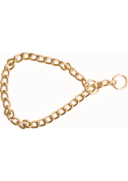 Eğitim Serisi Zincirli Köpek Boyun Tasması 3,5X55 cm - Gold fiyatları