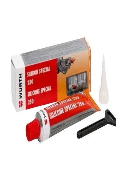 Silikon Sıvı Conta Siyah 250 C – 70 ml