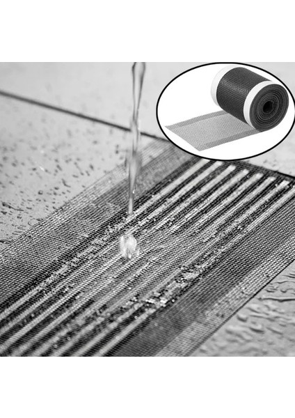 Pratik Çok Amaçlı Gider Süzgeci ve Sineklik Tamir Kiti 12 cm * 4 Metre ( Lisinya )