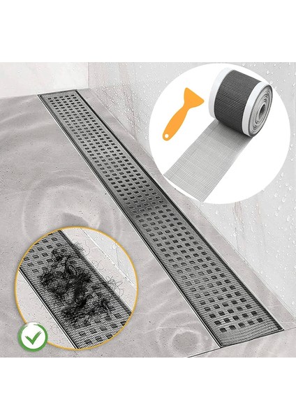 Pratik Çok Amaçlı Gider Süzgeci ve Sineklik Tamir Kiti 12 cm * 4 Metre ( Lisinya )
