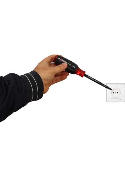Tornavida Elektronik Devre Uyarılı Gerilim Test Tornavidası - Alman