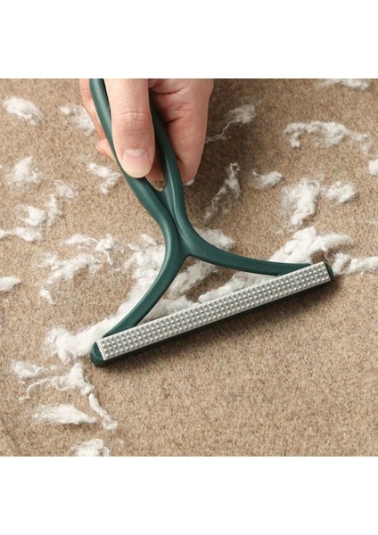 Silikon Çift Taraflı Tiftik Ve Tüy Toplayıcı 12.5 Cm*14 Cm Yeşil