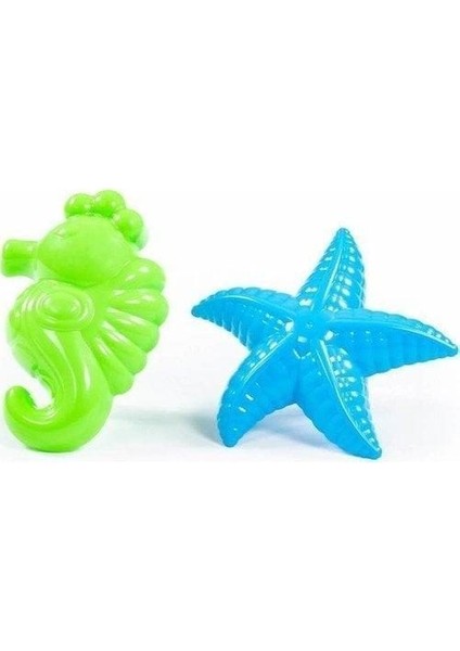 Polesie Yengeç & Denizyıldızı Kum Kalıbı - Pol-57471 (Lisinya)