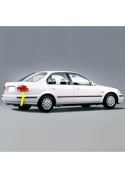Honda Civic Sedan 1996-2000 Sağ Arka Dış Stop Fren Sinyal Lambası