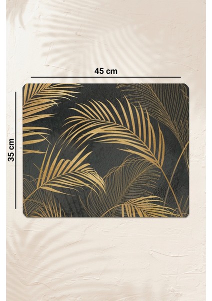 Kahve Makinesi Matı Sıvı Geçirmez Kaymaz Yıkanır Çaycı Çay Espresso Makinesi Pad 35X45CM 27250201