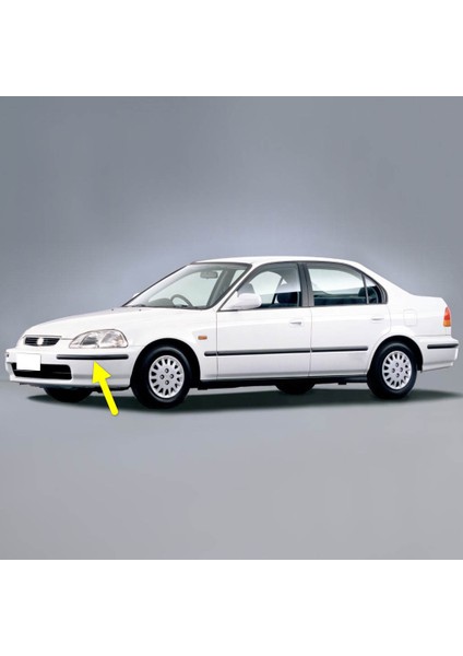 Honda Civic 1996-2000 Sol Ön Tampon Köşe Bandı Çıtası Kuşağı
