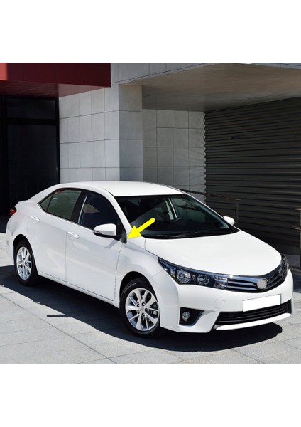Toyota Corolla 2014-2019 Sağ Dış Ayna Önü Üçgen Plastik Kapak