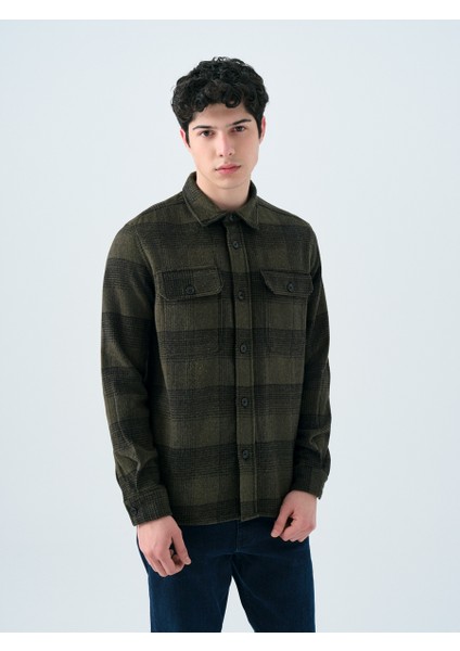 Regular Fit Erkek Gömlek U.kol