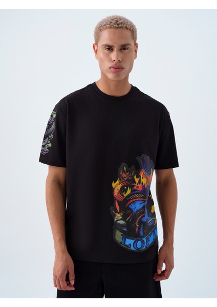 Loose Fit Erkek Tshirt K.kol