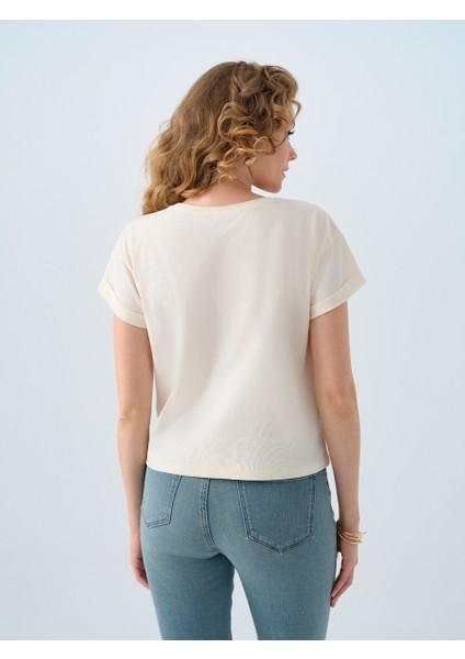 Regular Fit Kadın Tshirt K.kol modelleri